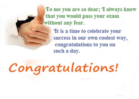 how to congratulate someone who just passed a hard test|congratulations on your achievement in exam.